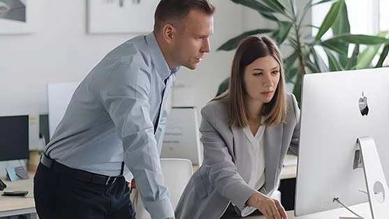 Échange professionnel autour d’un projet